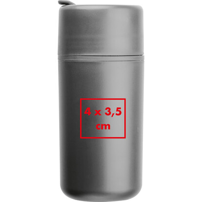 Trinkbecher Genoa,grau, A-Nr.: 535407 - 04