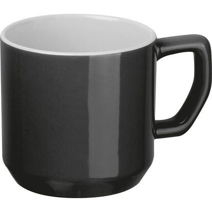 Keramiktasse Kyiv,schwarz, A-Nr.: 544903 - 01