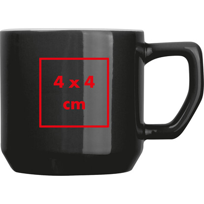 Keramiktasse Kyiv,schwarz, A-Nr.: 544903 - 05