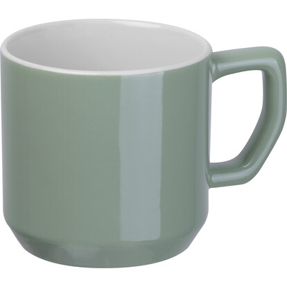 Keramiktasse Kyiv,grün, A-Nr.: 544909 - 01