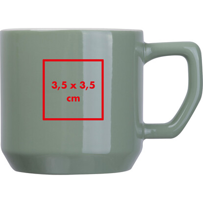 Keramiktasse Kyiv,grün, A-Nr.: 544909 - 04