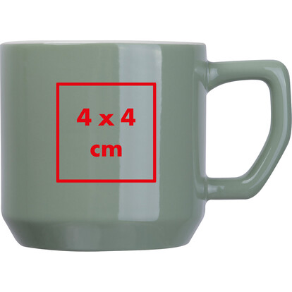 Keramiktasse Kyiv,grün, A-Nr.: 544909 - 05