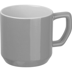 Keramiktasse Kyiv,grau, A-Nr.: 544907 - 01 Keramiktasse Kyiv,grau, A-Nr.: 544907 - 01