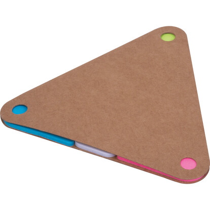 Haftnotizbüchlein Boston,beige, A-Nr.: 545713 - 02