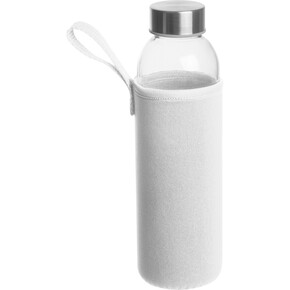 Glasflasche Klagenfurt,weiss, A-Nr.: 084206 - 01