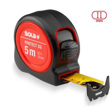 SOLA Protect PE DS 525-Rollmeter – Etikett vollfarbig bedruckt mit Ihrem Logo, A-Nr.: SO-50550701 - 01