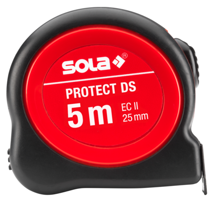SOLA Protect PE DS 525-Rollmeter – Etikett vollfarbig bedruckt mit Ihrem Logo, A-Nr.: SO-50550701 - 08