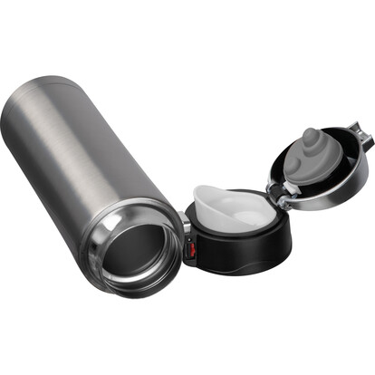 Isolierflasche Bucharest,grau, A-Nr.: 372907 - 02 Isolierflasche Bucharest,grau, A-Nr.: 372907 - 02