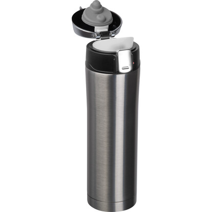 Isolierflasche Bucharest,grau, A-Nr.: 372907 - 03 Isolierflasche Bucharest,grau, A-Nr.: 372907 - 03