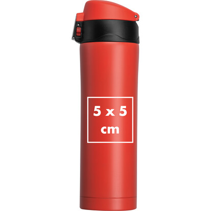 Isolierflasche Bucharest,rot, A-Nr.: 372905 - 04