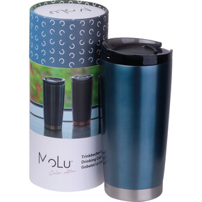 MoLu Trinkbecher La Louvière,dunkelblau, A-Nr.: 535044 - 01