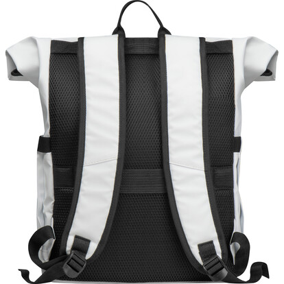 RPET Rucksack Oklahoma City,weiss, A-Nr.: 379006 - 05 RPET Rucksack Oklahoma City,weiss, A-Nr.: 379006 - 05
