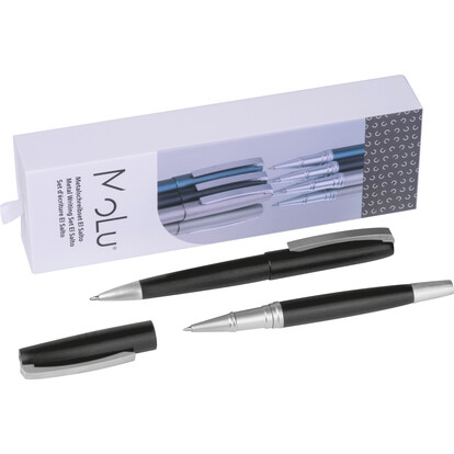 MoLu Metallschreibset El Salto, schwarz, A-Nr.: 533603 - 01