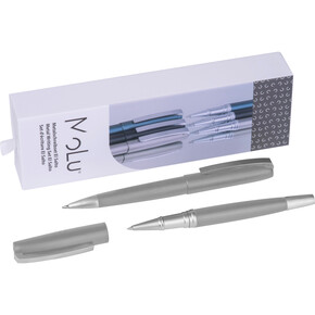 MoLu Metallschreibset El Salto, grau, A-Nr.: 533607 - 01