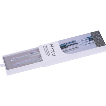 MoLu Metallschreibset El Salto, grau, A-Nr.: 533607 - 03 MoLu Metallschreibset El Salto, grau, A-Nr.: 533607 - 03