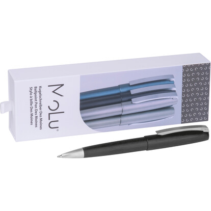 MoLu Metallkugelschreiber Des Moines, schwarz, A-Nr.: 533703 - 01 MoLu Metallkugelschreiber Des Moines, schwarz, A-Nr.: 533703 - 01