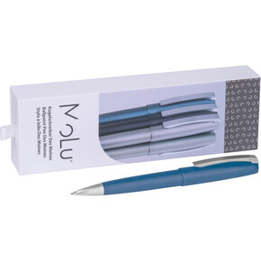 MoLu Metallkugelschreiber Des Moines, blau, A-Nr.: 533704 - 01