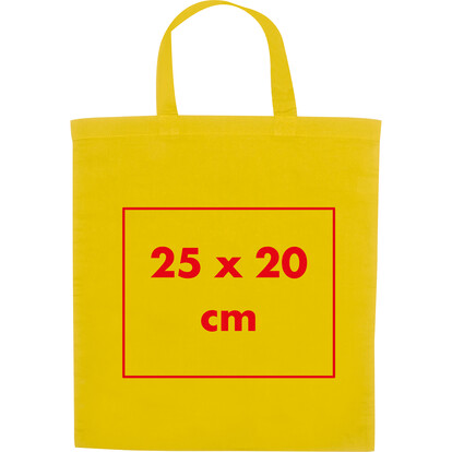 Baumwolltasche Bregenz, gelb, A-Nr.: 068008 - 04