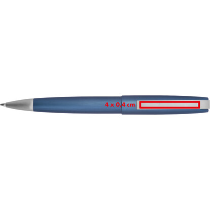 MoLu Metalkugelschreiber Des Moines, blau, A-Nr.: 533704 - 04