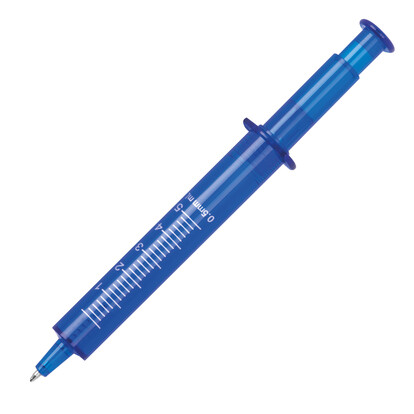 Spritzenkugelschreiber Viacenza, blau, A-Nr.: 548504 - 01 Spritzenkugelschreiber Viacenza, blau, A-Nr.: 548504 - 01