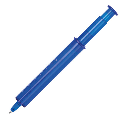 Spritzenkugelschreiber Viacenza, blau, A-Nr.: 548504 - 02 Spritzenkugelschreiber Viacenza, blau, A-Nr.: 548504 - 02