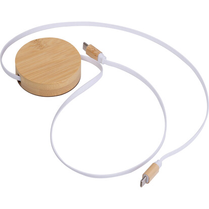 Ausziehbares Kabel Renton, beige, A-Nr.: 557013 - 01