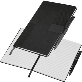 A5 Notizbuch Mersin, schwarz, A-Nr.: 562003 - 01
