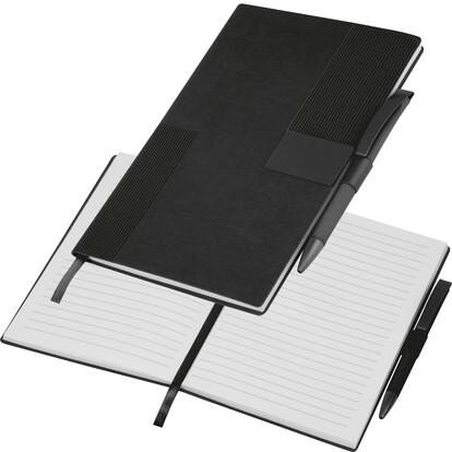 A5 Notizbuch Mersin, schwarz, A-Nr.: 562003 - 01