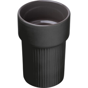 Keramikbecher Malta, schwarz, A-Nr.: 562103F - 01