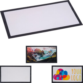 Sublimations Barmatte Paisley, weiss, A-Nr.: 566406 - 01