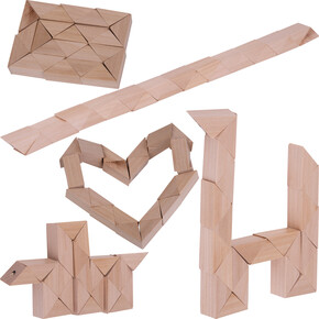 Puzzle Schlange Estrella, beige, A-Nr.: 568713 - 01