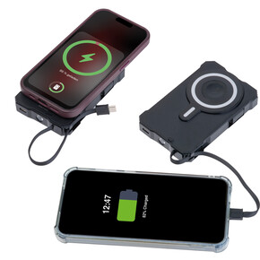 Solar Powerbank 10.000 mAh Breda, schwarz, A-Nr.: 572303 - 01