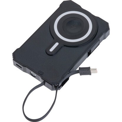Solar Powerbank 10.000 mAh Breda, schwarz, A-Nr.: 572303 - 02 Solar Powerbank 10.000 mAh Breda, schwarz, A-Nr.: 572303 - 02