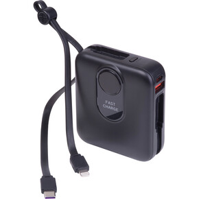 Powerbank 10.000 mAh Calais, schwarz, A-Nr.: 574203 - 01