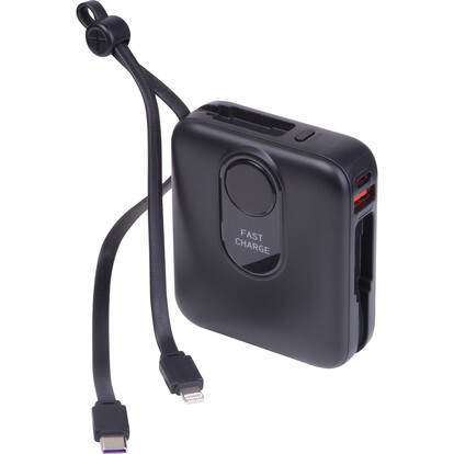 Powerbank 10.000 mAh Calais, schwarz, A-Nr.: 574203 - 01 Powerbank 10.000 mAh Calais, schwarz, A-Nr.: 574203 - 01