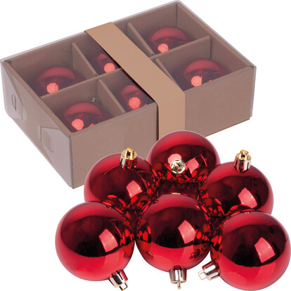Christbaumkugelset Lillehammer, rot, A-Nr.: 578405 - 01