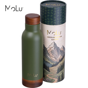 MoLu Trinkflasche Côte d’Azur, olivgrün, A-Nr.: 397819 - 01