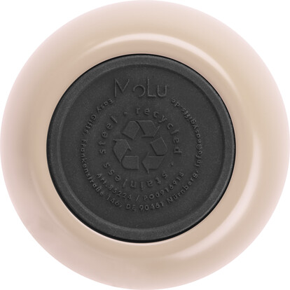 MoLu Edelstahl Trinkbecher Palm Bay, beige, A-Nr.: 522413 - 02 MoLu Edelstahl Trinkbecher Palm Bay, beige, A-Nr.: 522413 - 02