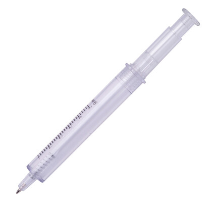 Spritzenkugelschreiber Viacenza, transparent, A-Nr.: 548566 - 02