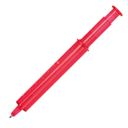 Spritzenkugelschreiber Viacenza, rot, A-Nr.: 548505 - 02 Spritzenkugelschreiber Viacenza, rot, A-Nr.: 548505 - 02