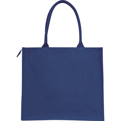 Jutetasche Westminster, dunkelblau, A-Nr.: 557244 - 02 Jutetasche Westminster, dunkelblau, A-Nr.: 557244 - 02