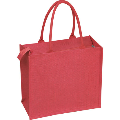 Jutetasche Westminster, rot, A-Nr.: 557205 - 01 Jutetasche Westminster, rot, A-Nr.: 557205 - 01