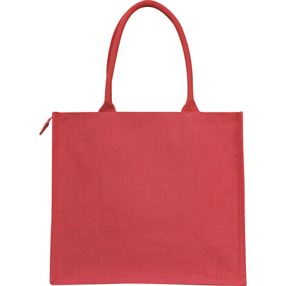 Jutetasche Westminster, rot, A-Nr.: 557205 - 02 Jutetasche Westminster, rot, A-Nr.: 557205 - 02