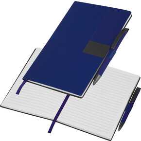 A5 Notizbuch Mersin, dunkelblau, A-Nr.: 562044 - 01