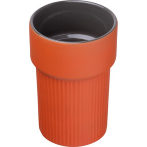 Keramikbecher Malta, orange, A-Nr.: 562110 - 01
