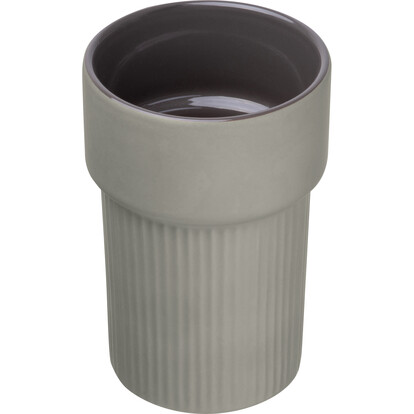Keramikbecher Malta, grau, A-Nr.: 562107 - 01