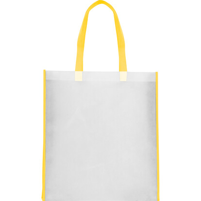 Non Woven Tasche Wales, gelb, A-Nr.: 563708 - 02 Non Woven Tasche Wales, gelb, A-Nr.: 563708 - 02
