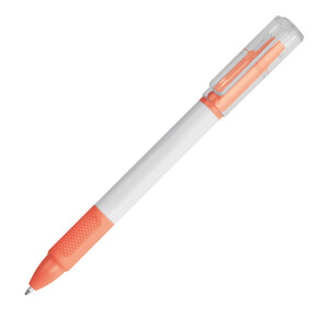 Kugelschreiber mit Textmarker Lens, orange, A-Nr.: 574710 - 01
