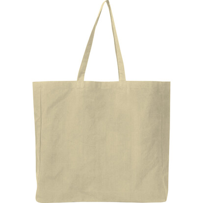 Recycelte Baumwolltasche Manhattan, beige, A-Nr.: 574913 - 02