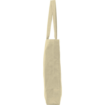 Recycelte Baumwolltasche Manhattan, beige, A-Nr.: 574913 - 03